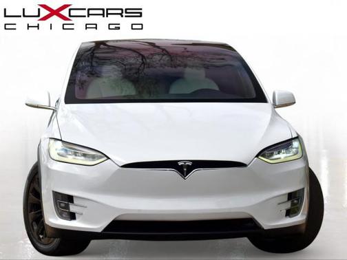 Pearl White Multi-Coat 2021 Tesla Model X Long Range Dual Motor All-Wheel Drive