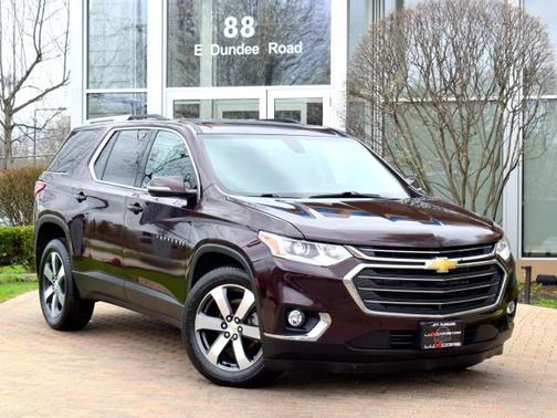 Black Currant Metallic 2018 Chevrolet Traverse LT Leather