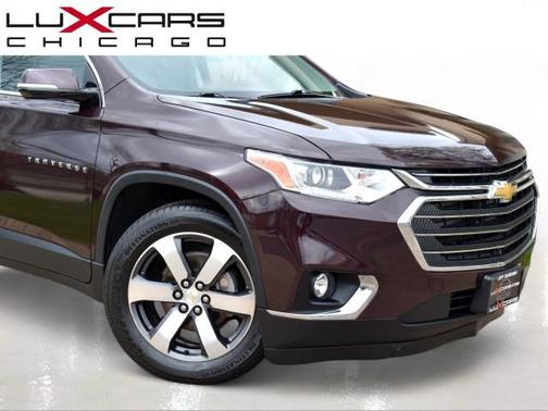 Black Currant Metallic 2018 Chevrolet Traverse LT Leather