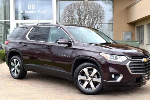 Black Currant Metallic 2018 Chevrolet Traverse LT Leather