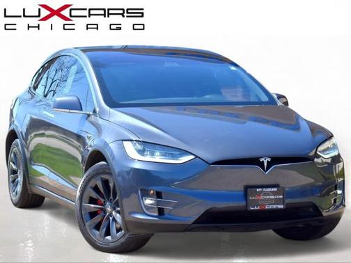 Midnight Silver Metallic 2018 Tesla Model X P100D