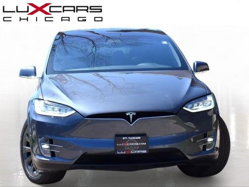 Midnight Silver Metallic 2018 Tesla Model X P100D
