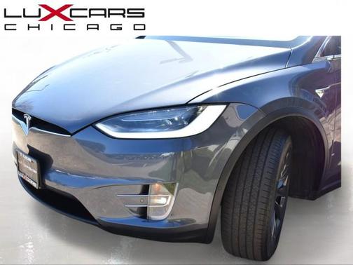 Midnight Silver Metallic 2018 Tesla Model X P100D