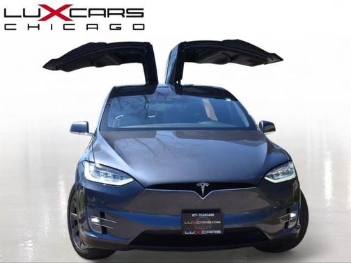 Midnight Silver Metallic 2018 Tesla Model X P100D