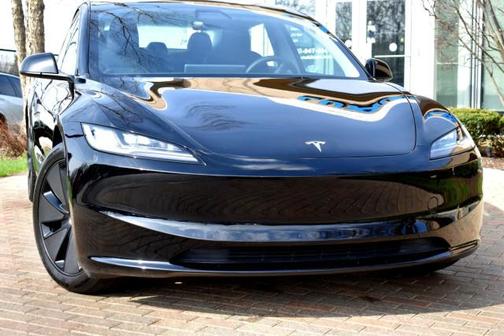 Solid Black 2024 Tesla Model 3 Standard Range