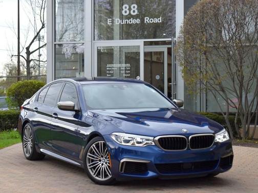 Mediterranean Blue Metallic 2018 BMW M550 i Xdrive