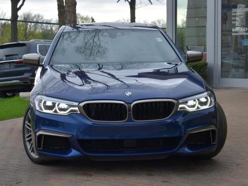 Mediterranean Blue Metallic 2018 BMW M550 i Xdrive