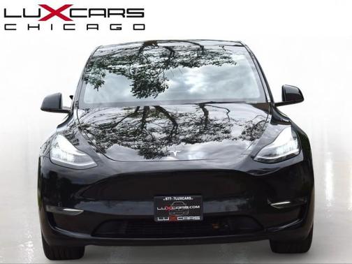 Solid Black 2022 Tesla Model Y Long Range Dual Motor All-Wheel Drive