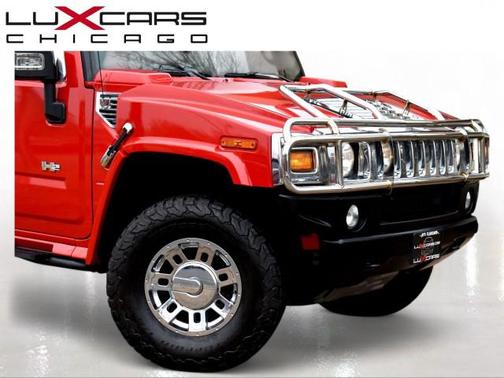 Victory Red 2007 Hummer H2 Base
