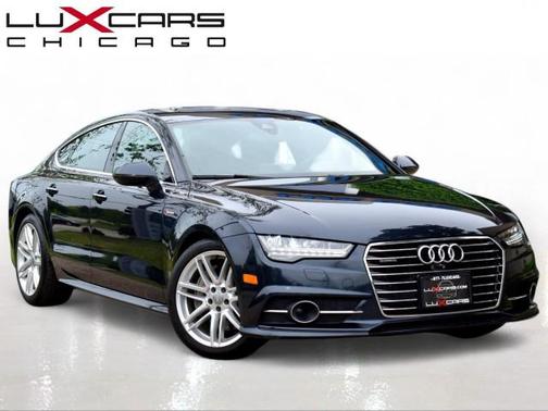 Moonlight Blue Metallic 2017 Audi A7 3.0T Premium Plus