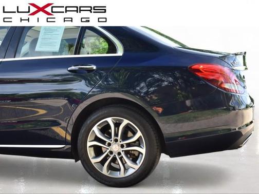 Lunar Blue Metallic 2017 Mercedes-Benz C-Class C 300 4MATIC