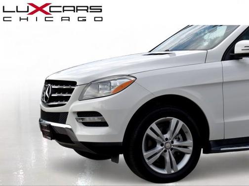 Polar White 2014 Mercedes-Benz M-Class 4MATIC