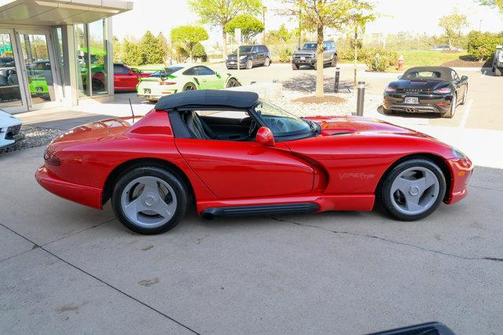 Red 1993 Dodge Viper RT-10