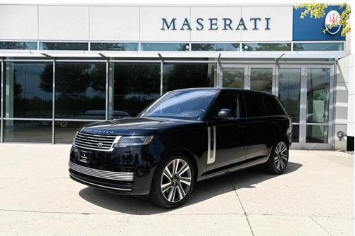 Ligurian Black 2023 Land Rover Range Rover SV