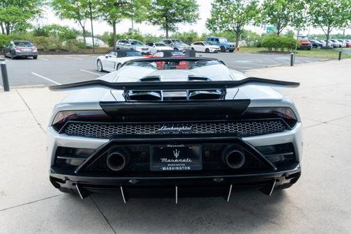 White 2020 Lamborghini Huracan EVO Base