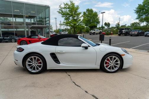 White 2024 Porsche 718 Boxster S