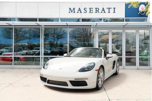 White 2024 Porsche 718 Boxster S
