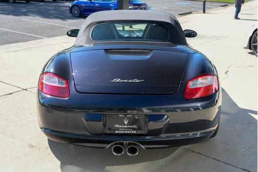 Black 2005 Porsche Boxster
