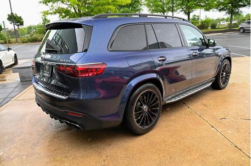 Twilight Blue Metallic 2024 Mercedes-Benz AMG GLS 63 Base 4MATIC