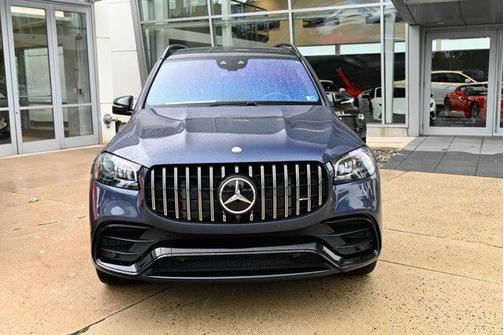 Twilight Blue Metallic 2024 Mercedes-Benz AMG GLS 63 Base 4MATIC