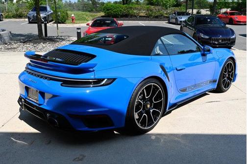 Shark Blue 2023 Porsche 911 Turbo S