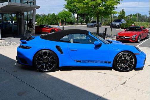 Shark Blue 2023 Porsche 911 Turbo S