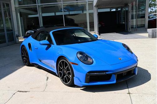 Shark Blue 2023 Porsche 911 Turbo S