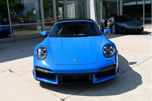 Shark Blue 2023 Porsche 911 Turbo S
