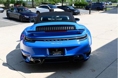 Shark Blue 2023 Porsche 911 Turbo S