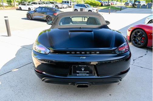 Black 2017 Porsche 718 Boxster Base