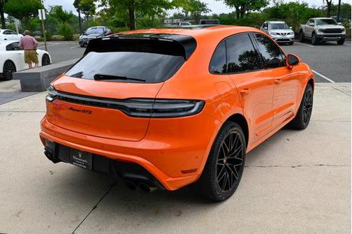 Orange 2023 Porsche Macan GTS