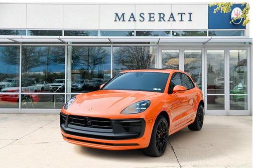Orange 2023 Porsche Macan GTS
