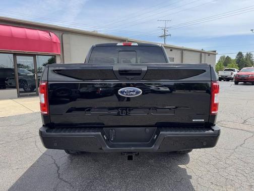 Shadow Black 2018 Ford F-150 XLT