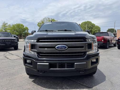 Shadow Black 2018 Ford F-150 XLT