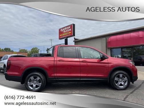 Radiant Red Metallic II 2024 Honda Ridgeline TrailSport