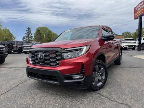 Radiant Red Metallic II 2024 Honda Ridgeline TrailSport