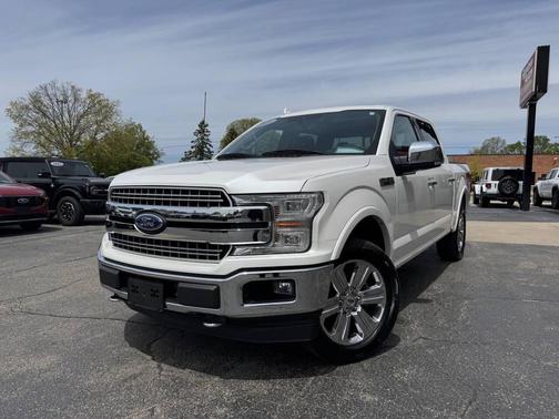 White 2018 Ford F-150 Lariat