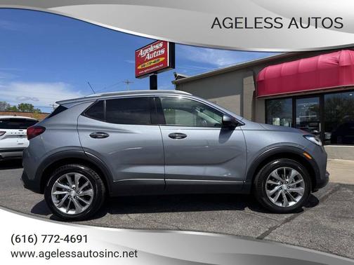 Gray 2022 Buick Encore GX Essence