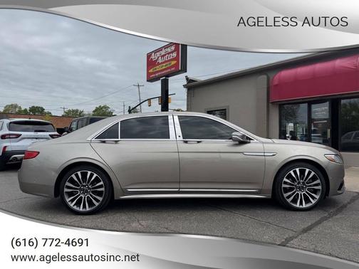 Iced Mocha Metallic 2019 Lincoln Continental Reserve Sedan