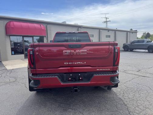 Volcanic Red 2024 GMC Sierra 3500 Denali
