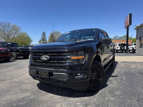 Agate Black Metallic 2024 Ford F-150 XLT