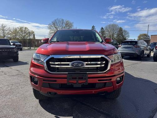 Hot Pepper Red Metallic Tinted Clearcoat 2023 Ford Ranger LARIAT