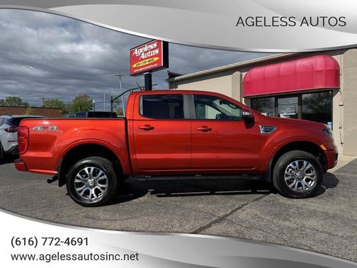 Hot Pepper Red Metallic Tinted Clearcoat 2023 Ford Ranger LARIAT