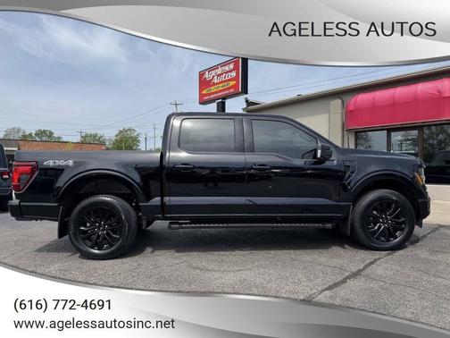 Agate Black Metallic 2024 Ford F-150 XLT