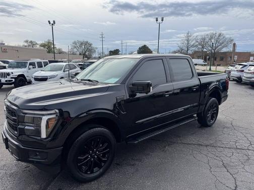 Agate Black Metallic 2025 Ford F-150 Lariat