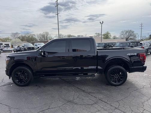 Agate Black Metallic 2025 Ford F-150 Lariat