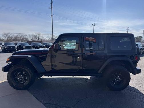 Black 2024 Jeep Wrangler Willys