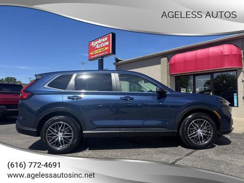 Canyon River Blue Metallic 2026 Honda CR-V EX-L AWD