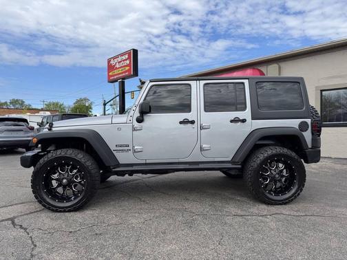 Billet Silver Metallic Clearcoat 2016 Jeep Wrangler Unlimited Sport