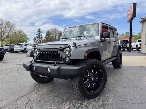 Billet Silver Metallic Clearcoat 2016 Jeep Wrangler Unlimited Sport